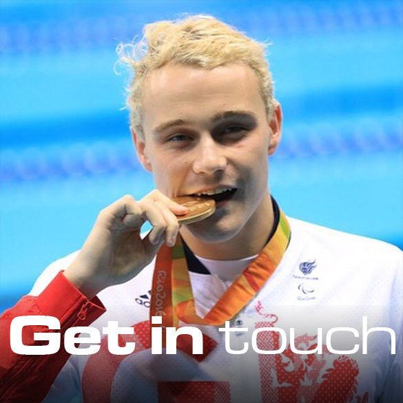 Oliver Hynd Ollie Hynd MBE European Paralympic Champion Swimmer