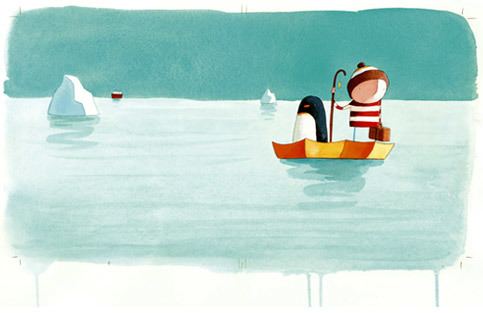 Oliver Jeffers Cover of Lost Found by Oliver Jeffers Amazingly sweet