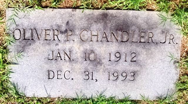Oliver P. Chandler Oliver P Chandler Jr 1912 1993 Find A Grave Memorial