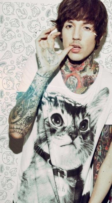 Oliver Sykes Oliver Sykes BMTH Bring Me The Horizon Pinterest