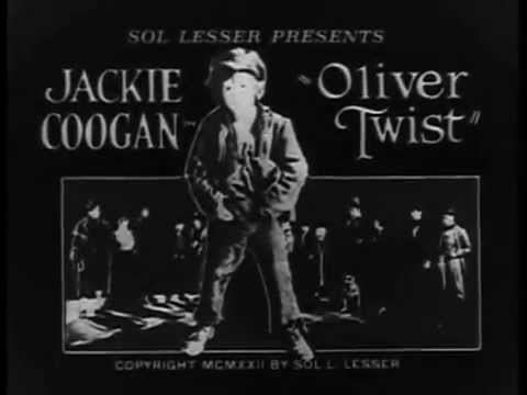 Oliver Twist (1922 film) Oliver Twist 1922 Jackie Coogan Silent YouTube