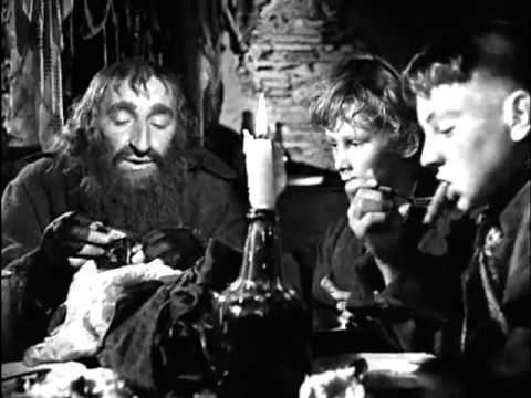 Oliver Twist (1948 film) Oliver Twist 1948 Oliver meets Fagin YouTube
