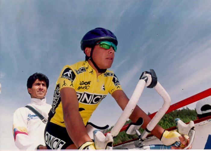 Oliverio Rincón Tercer triunfo de un colombiano en Lagos de Covadonga Ciclismo