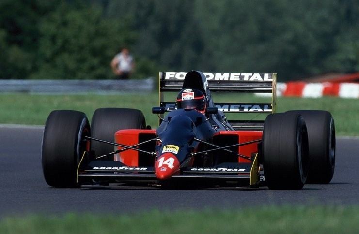 Olivier Grouillard 1991 Fondmetal Fomet 1 Ford Olivier Grouillard 1991 Formua 1