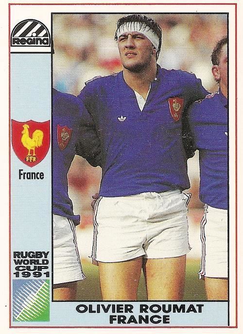 Olivier Roumat Rugby 1991 RUGBY WORLD CUPREGINA OLIVIER ROUMAT