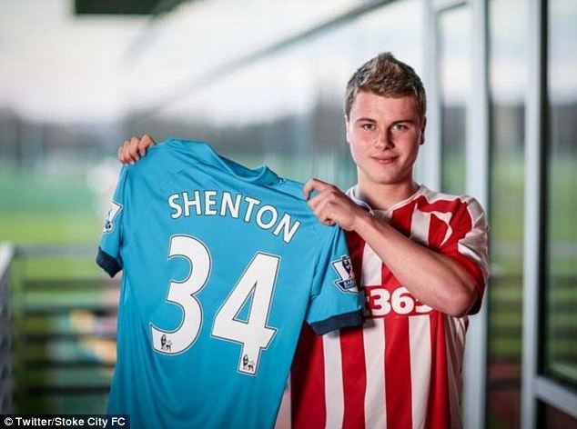 Ollie Shenton Ollie Shenton commits his longterm future to Stoke City