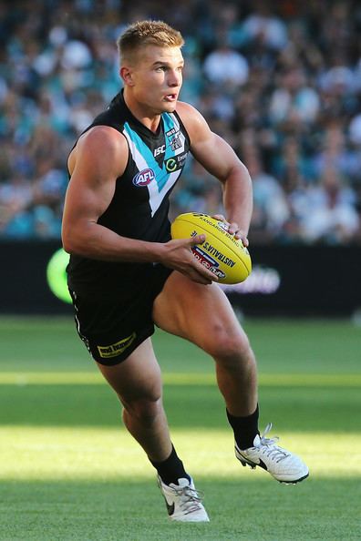 Ollie Wines Ollie Wines Pictures AFL Rd 2 Port v Adelaide Zimbio