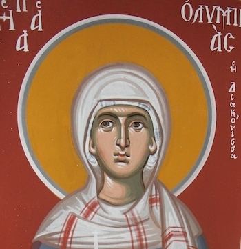 Olympias the Deaconess Saint Olympias the Deaconess of Constantinople Trisagion Films