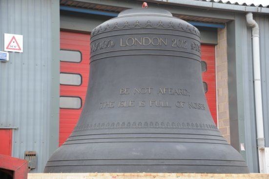 Olympic Bell WHITECHAPEL BELL FOUNDRY NEWS