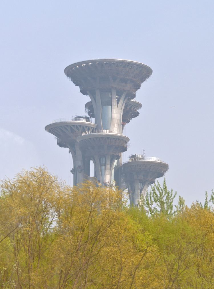 Olympic Park Observation Tower FileOlympic Park Observation Tower over trees Beijingjpg Wikipedia