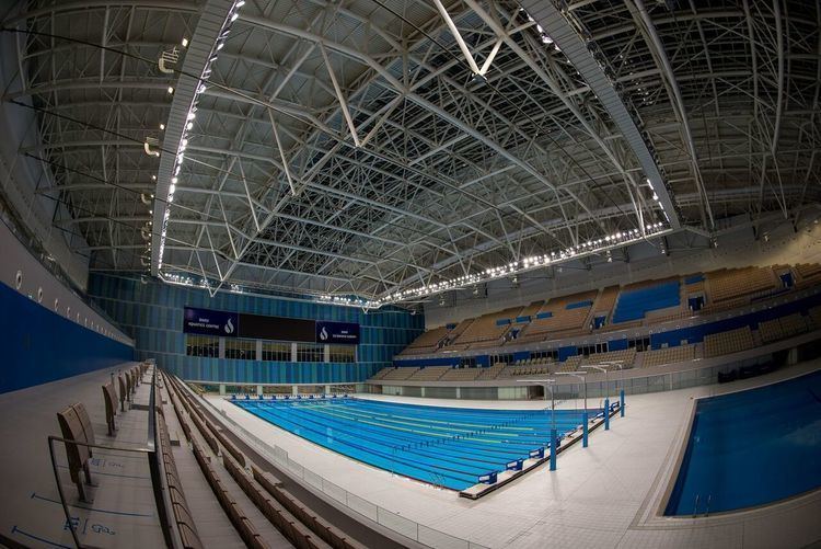Olympic-size swimming pool