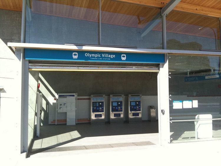 Olympic Village station