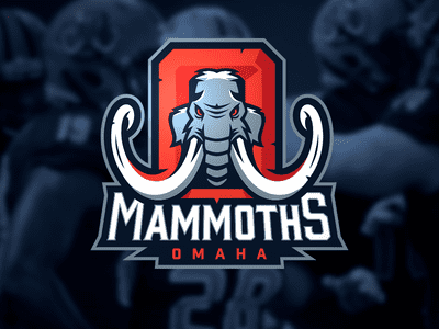 Omaha Mammoths Omaha Mammoths Identity by Dane Storrusten Dribbble