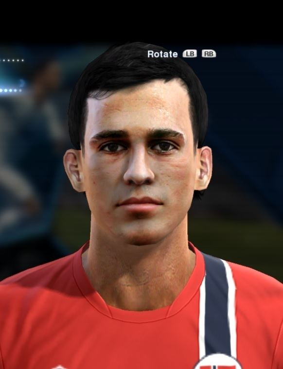 Omar Elabdellaoui Omar Elabdellaoui face for Pro Evolution Soccer PES 2013