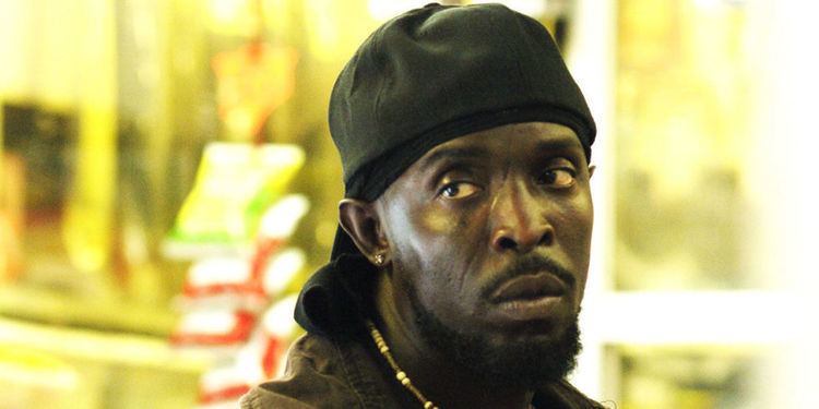 Omar Little s portrayed by Michael K Williams wearing a black hat in a scene from the HBO TV series The Wire, 2002.