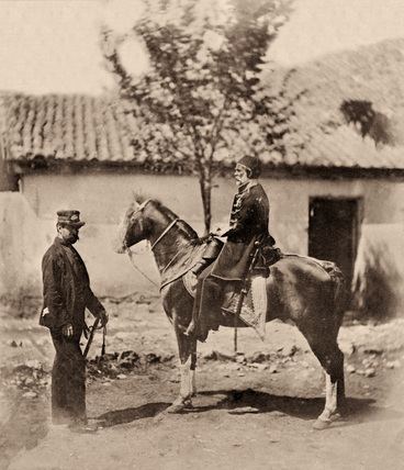 Omar Pasha Omar Pasha and Colonel Lintorn Simmons 1855 by Roger Fenton at