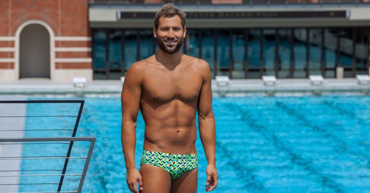 Omar Pinzón Columbian Olympian joins the FTeam Funky Trunks Swimwear Australia