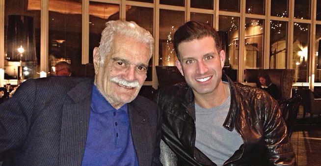 Omar Sharif Jr. Omar Sharif Jr on His Grandfather Trips to the Oscars and Pies in