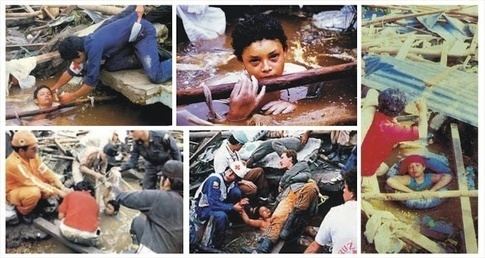 Pictures where Omayra Sánchez died.