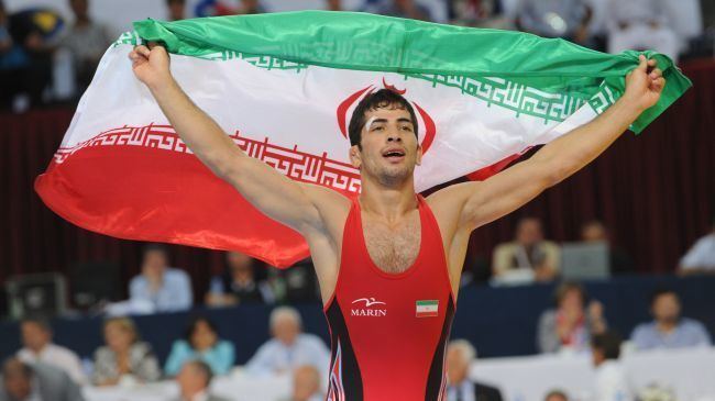 Omid Norouzi Iran39s Omid Norouzi claims Silver in World Wrestling