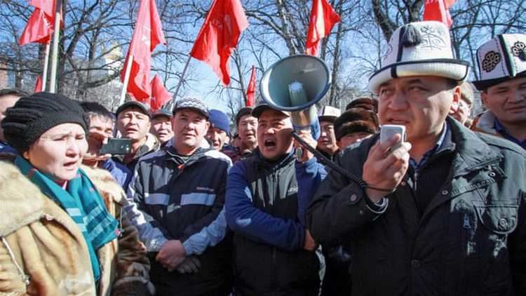 Omurbek Tekebayev Kyrgyz opposition leader Omurbek Tekebayev detained Kyrgyzstan