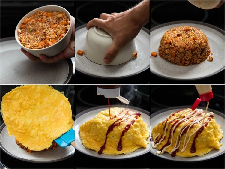 Omurice How to Make Omurice Japanese Fried Rice Omelette Serious Eats