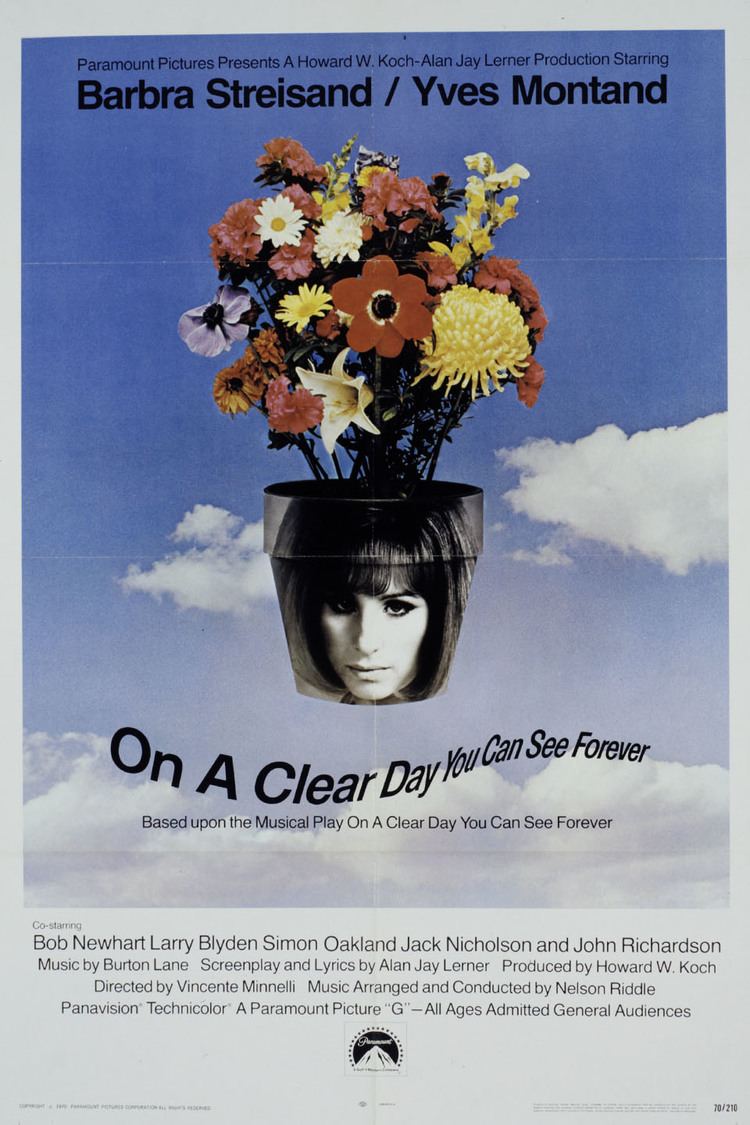 On a Clear Day You Can See Forever (film) wwwgstaticcomtvthumbmovieposters1070p1070p