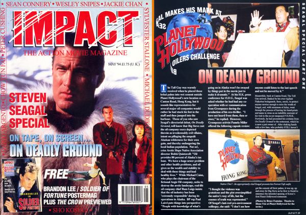 On Deadly Ground Archive Steven Seagal On Deadly Ground Impact Online