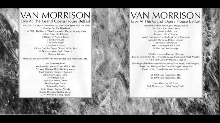 On the Threshold Van MorrisonDweller On The Threshold Belfast Live 1983 HD YouTube