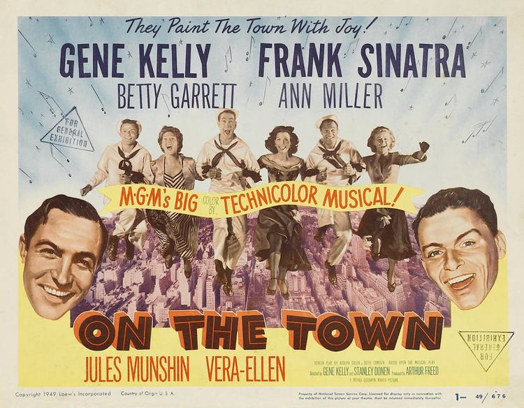 On the Town (film) FRANK SINATRA MOVIES AND ACTORS IMMORTAL
