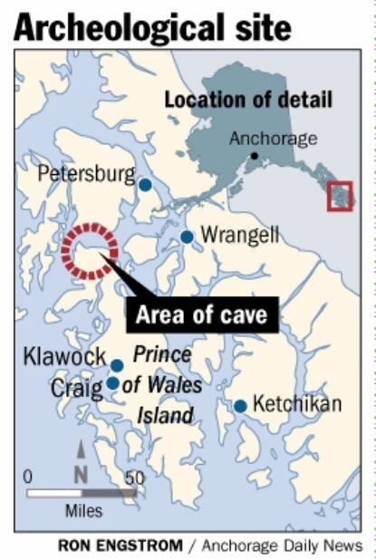 On Your Knees Cave Saliva Samples Could Reveal Ancient Alaskan39s Descendants Target