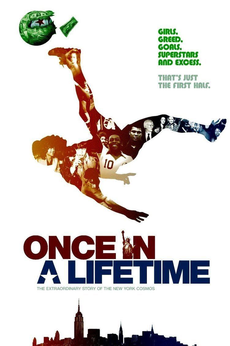 Once in a Lifetime: The Extraordinary Story of the New York Cosmos wwwgstaticcomtvthumbmovieposters161729p1617