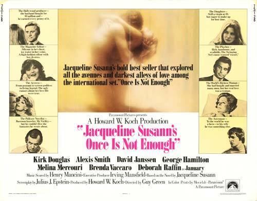 Jacqueline Susann's Once Is Not Enough (film) Jacqueline Susanns Once is Not Enough movie posters at movie poster