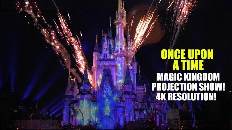 Once Upon a Time (Disney parks) NEW Once Upon A Time Castle Projection Show WDW Magic Kingdom 2016