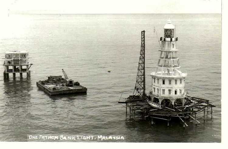 One Fathom Bank Lighthouse Restoration of Old One Fathom Ba