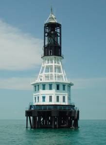 One Fathom Bank Lighthouse Restoration of Old One Fathom Ba