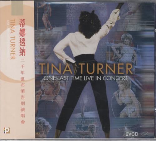One Last Time Live in Concert Tina Turner One Last Time Live In Concert Taiwanese Video CD 344280