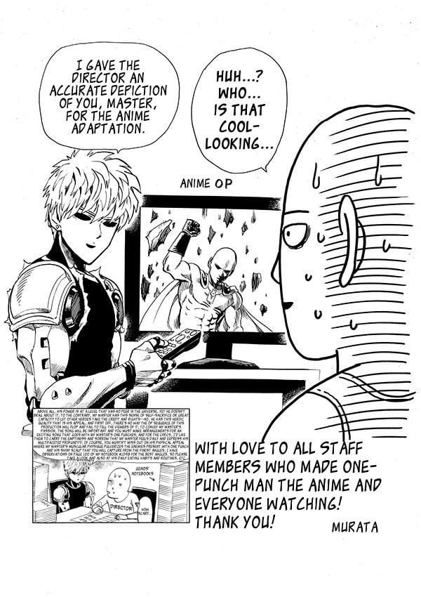 One-Punch Man - Genos' view of Saitama