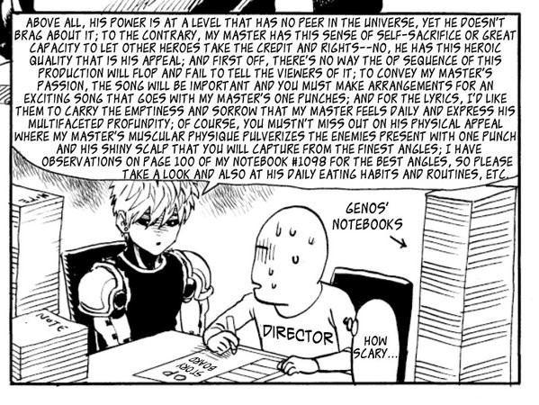 One-Punch Man - Genos' view of Saitama