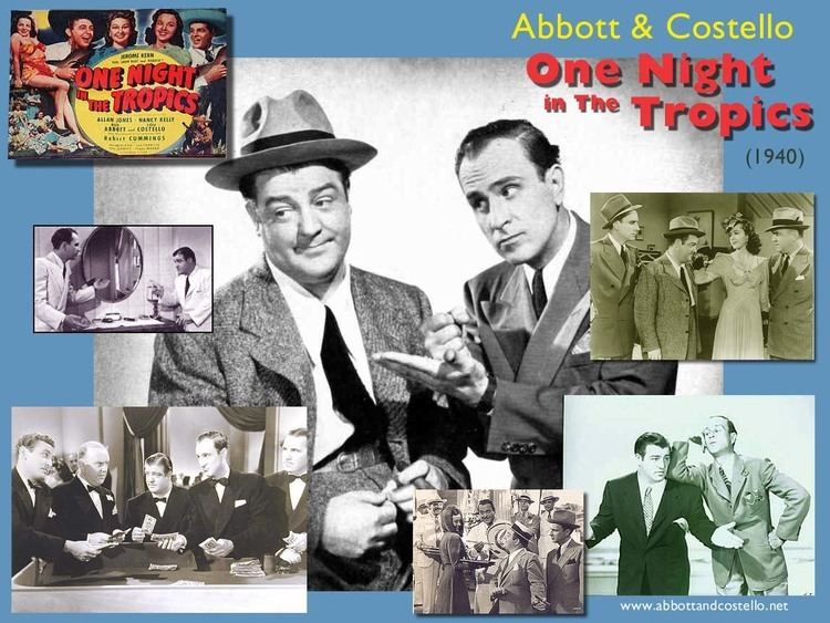 One Night in the Tropics (1940) - IMDb