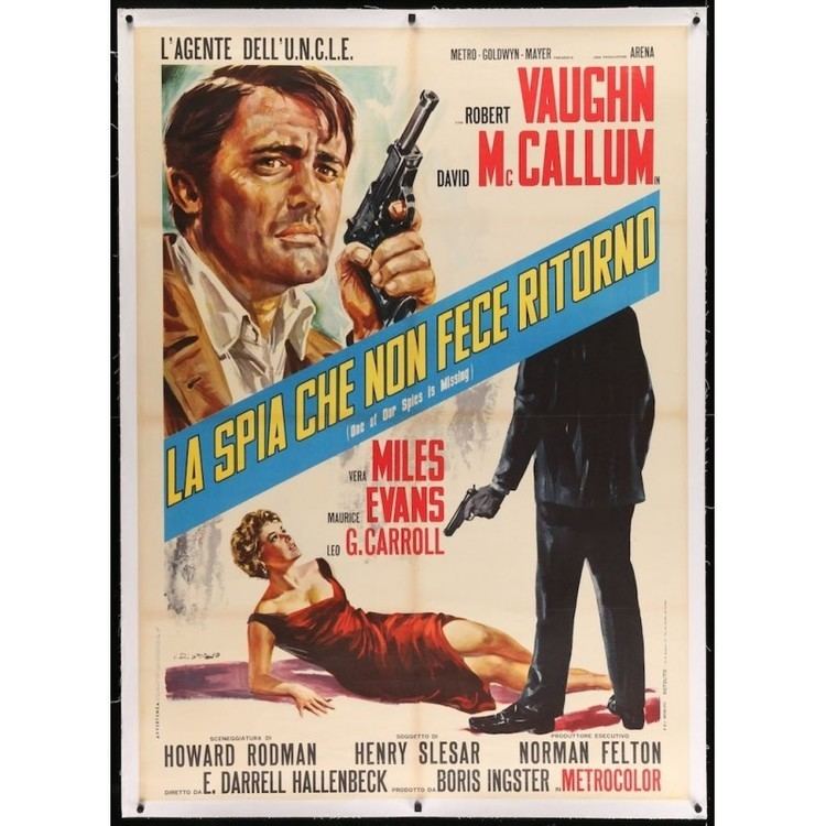 One of Our Spies Is Missing Man From Uncle One Of Our Spies Is Missing Italian movie poster