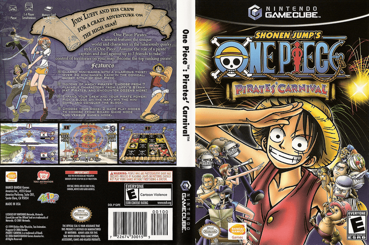 One Piece: Pirates' Carnival (Nintendo GameCube, 2006) for sale