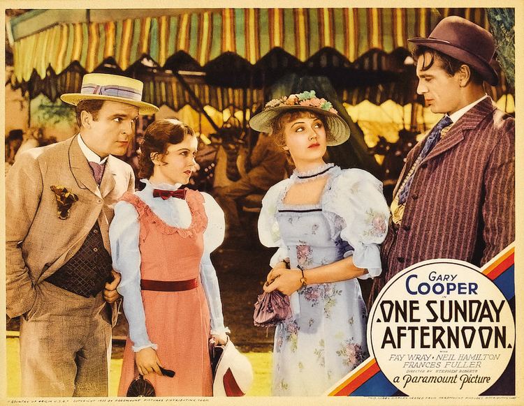 One Sunday Afternoon One Sunday Afternoon 1933 The Motion Pictures
