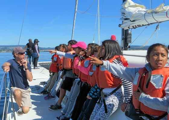 O'Neill Sea Odyssey Students tackle marine science in 39world39s coolest classroom39 the O