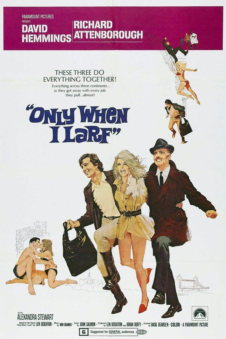 Only When I Larf (film) wwwgstaticcomtvthumbmovieposters9477p9477p