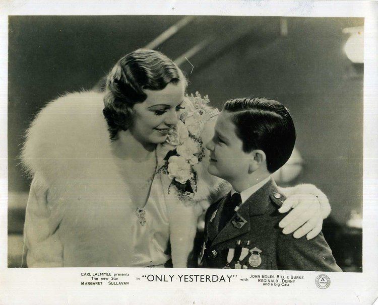 Only Yesterday (1933 film) The Love Light 1921 and Only Yesterday 1933 CarensClassicCinema