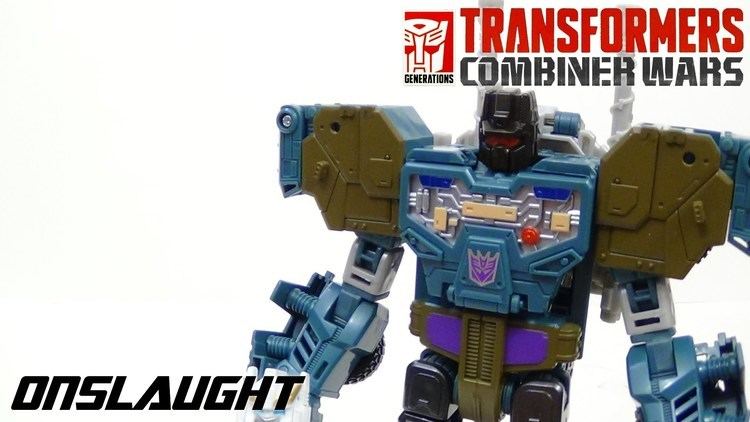 Onslaught (Transformers) Transformers Combiner Wars Voyager Onslaught YouTube