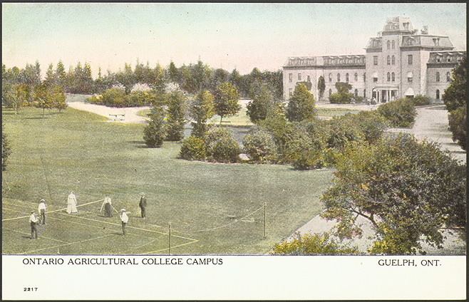 Ontario Agricultural College Ontario Agricultural College Campus Guelph Ont Virtual