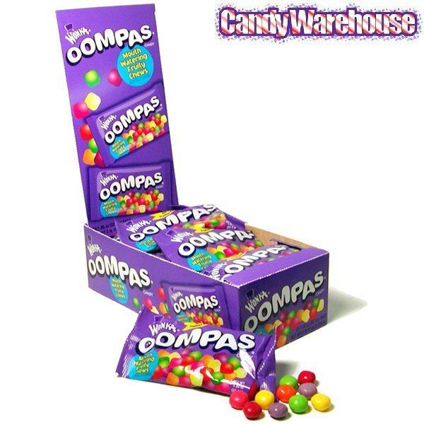 Oompas Oompas Candy 24Piece Box CandyWarehousecom