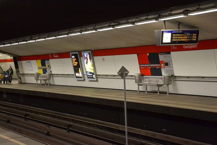 Oostplein metro station